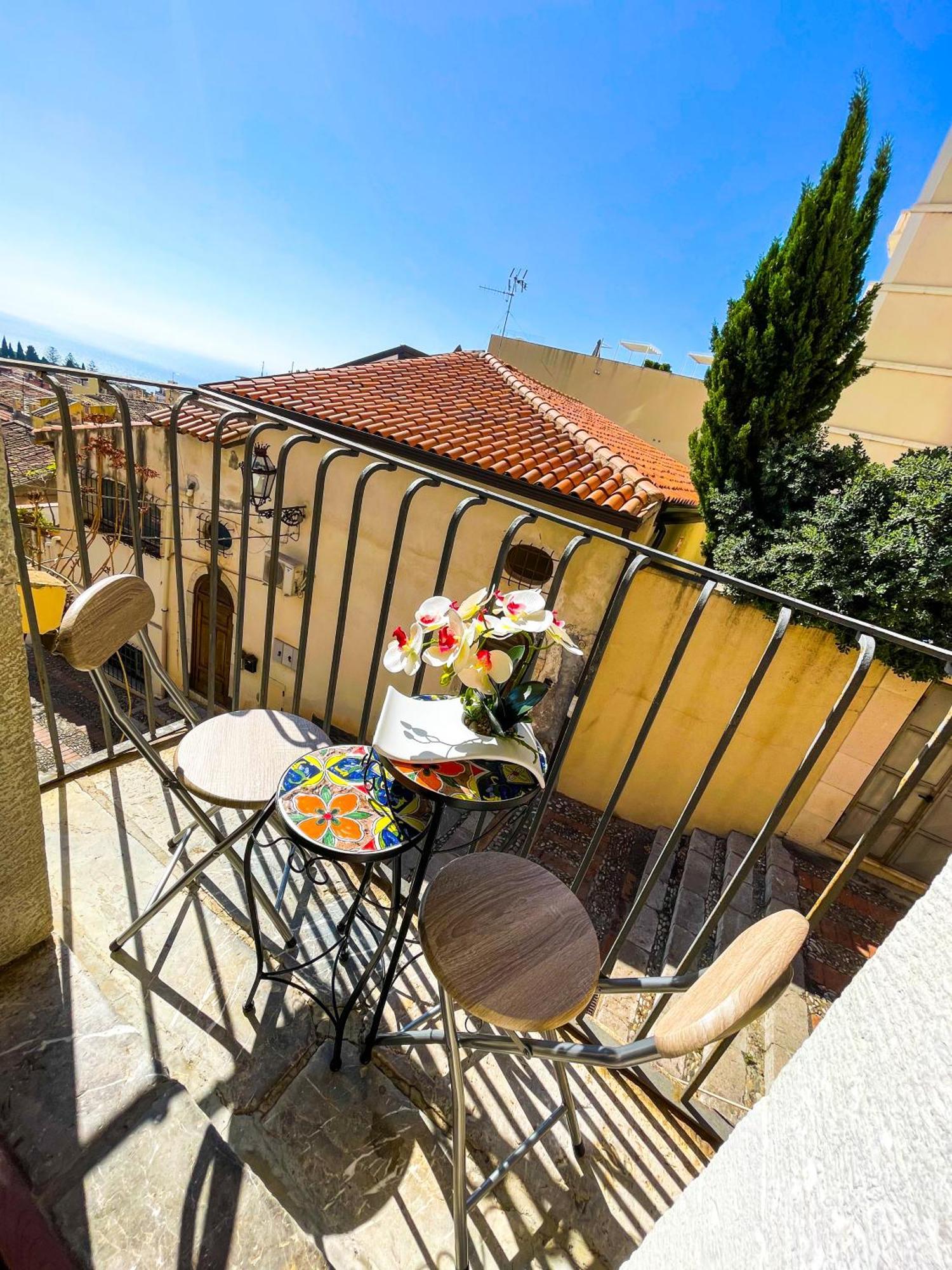 Panoramic Taormina Center Daire Dış mekan fotoğraf